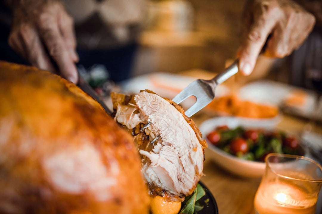 Bone-In Crown of Black and Bronze Turkey - Dry-Plucked, Free Range, and Dry-Aged