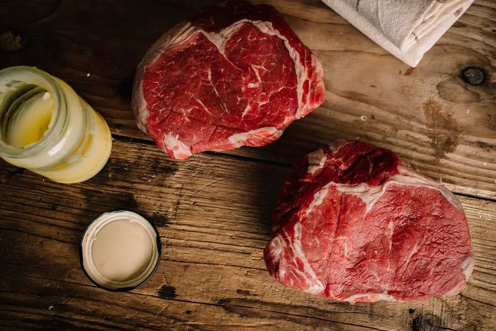 Sharing Ribeye Steaks