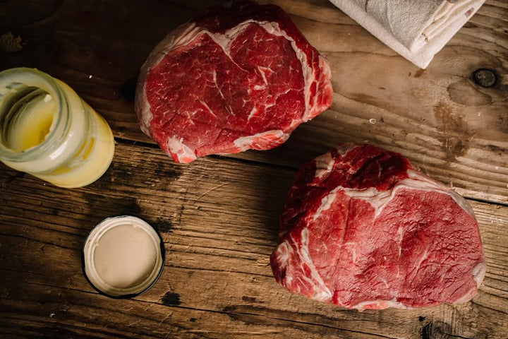 Sharing Ribeye Steaks