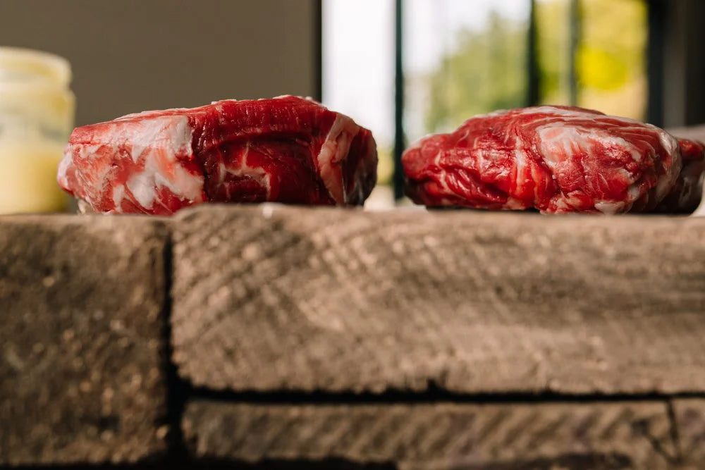 Sharing Ribeye Steaks