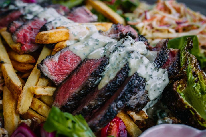 Sharing Ribeye Steaks