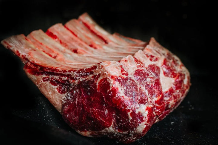 French Trimmed, Dry Aged, Standing Prime Rib Roast (bone-in)
