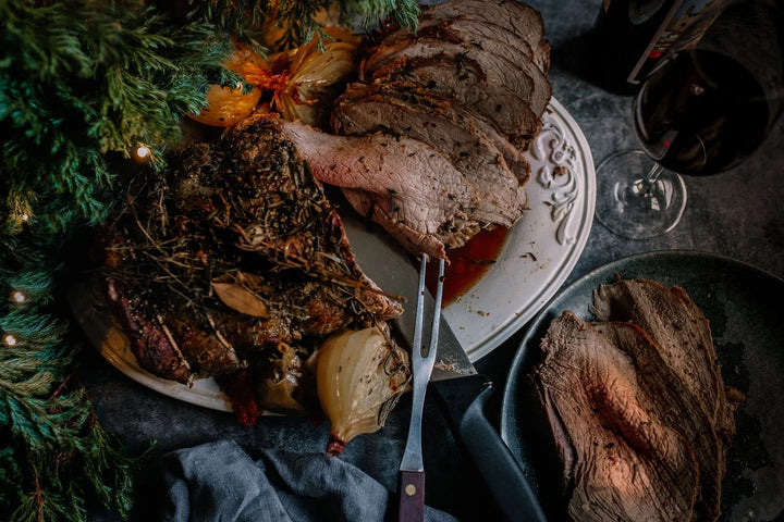 Christmas Rump Roast, Hand-Tied